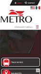 Mobile Screenshot of kmetro.com